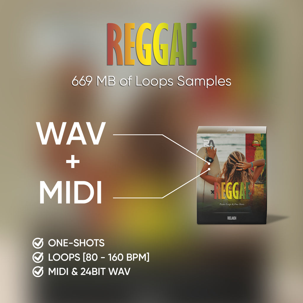 REGGAE: Piano Loops & One-Shots