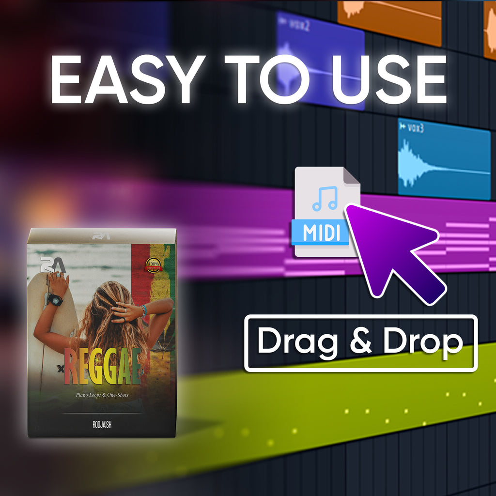 REGGAE: Piano Loops & One-Shots
