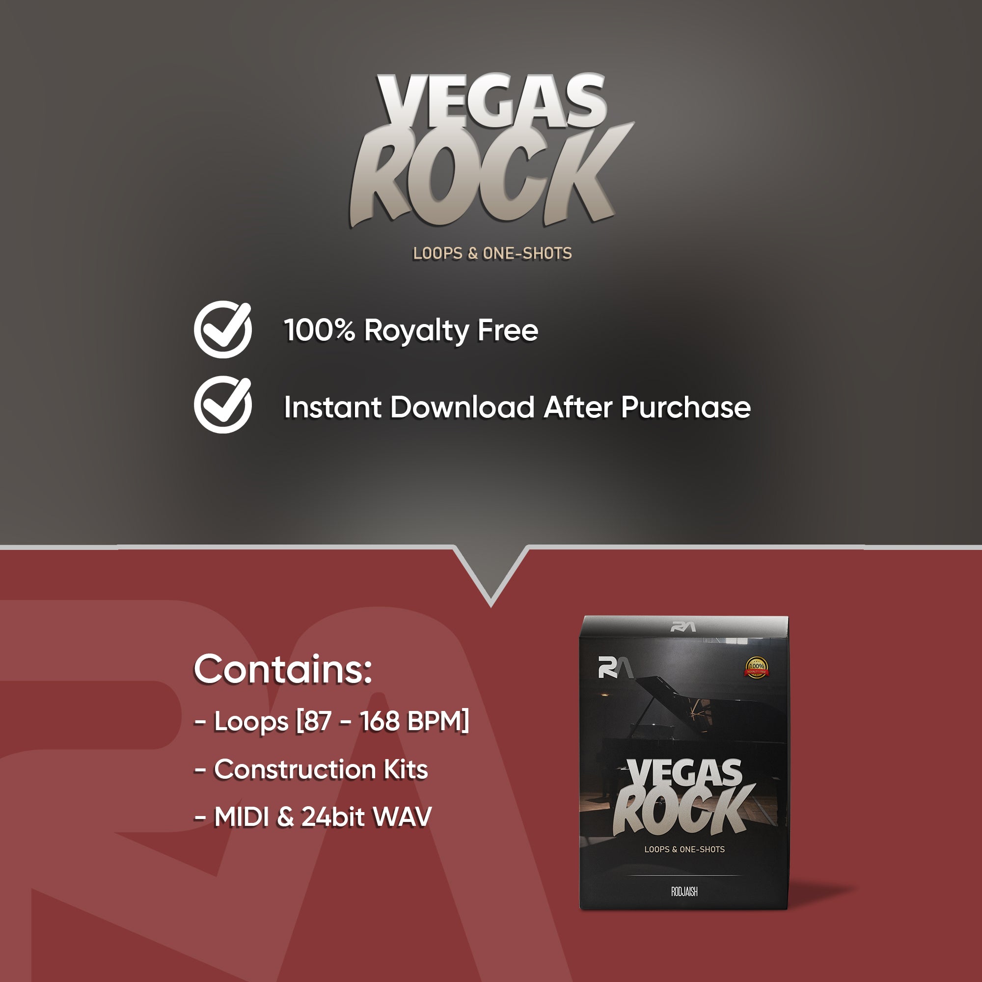 VEGAS ROCK: Loops & One-Shots